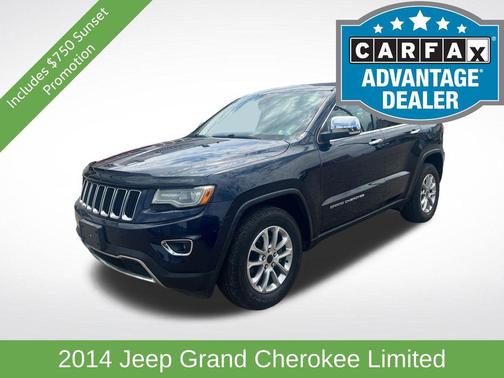 True Blue Pearlcoat 2014 Jeep Grand Cherokee Limited