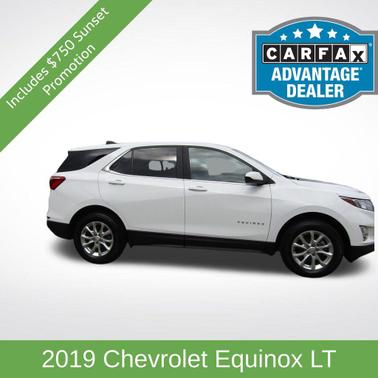 Summit White 2019 Chevrolet Equinox 1LT