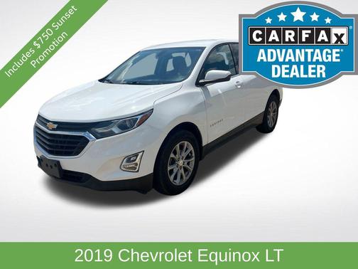 Summit White 2019 Chevrolet Equinox 1LT