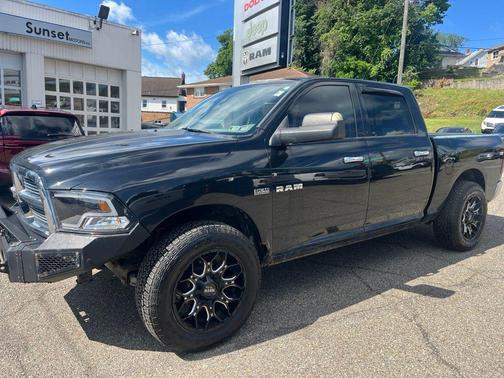 Brilliant Black Crystal Pearlcoat 2009 Dodge Ram 1500 TRX