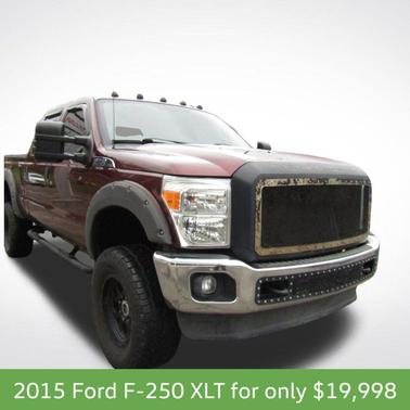 Bronze 2015 Ford F-250 XLT