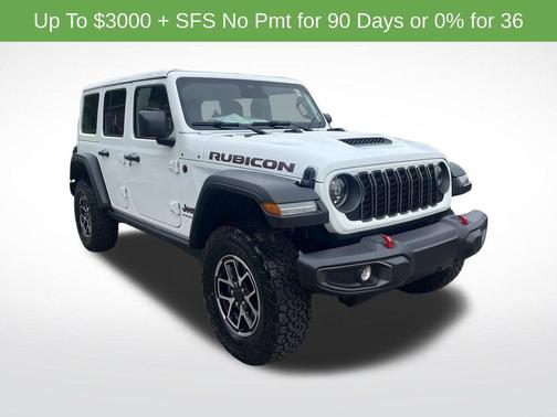 Bright White Clearcoat 2026 Jeep Wrangler Rubicon