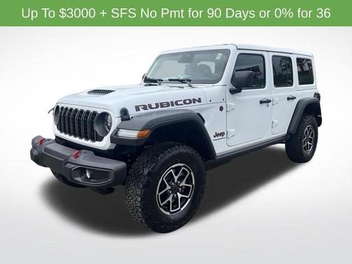 Bright White Clearcoat 2026 Jeep Wrangler Rubicon