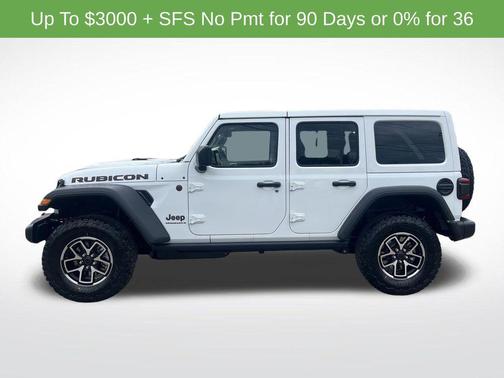 Bright White Clearcoat 2026 Jeep Wrangler Rubicon