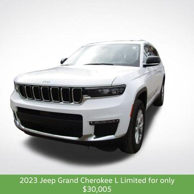 Bright White Clearcoat 2023 Jeep Grand Cherokee L Limited