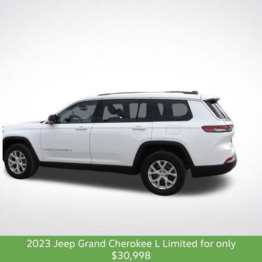 Bright White Clearcoat 2023 Jeep Grand Cherokee L Limited