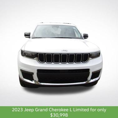 Bright White Clearcoat 2023 Jeep Grand Cherokee L Limited