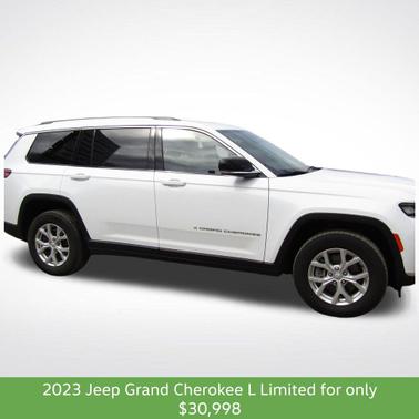 Bright White Clearcoat 2023 Jeep Grand Cherokee L Limited