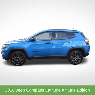 Hydro Blue Pearlcoat 2026 Jeep Compass Latitude