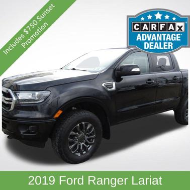 Shadow Black 2019 Ford Ranger LARIAT