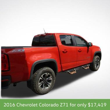 Inferno Orange Metallic 2016 Chevrolet Colorado Z71