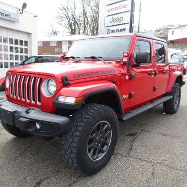 Firecracker Red Clearcoat 2021 Jeep Gladiator Overland