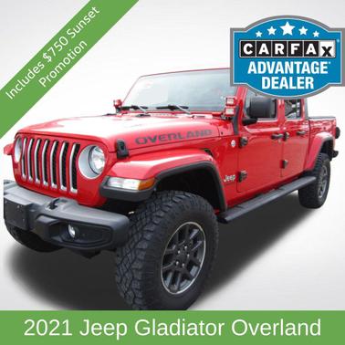 Firecracker Red Clearcoat 2021 Jeep Gladiator Overland
