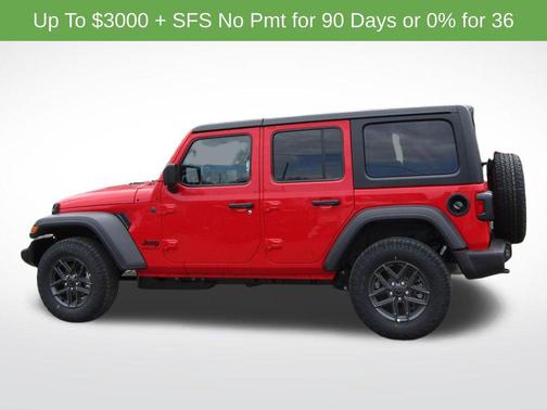Firecracker Red Clearcoat 2026 Jeep Wrangler Sport S