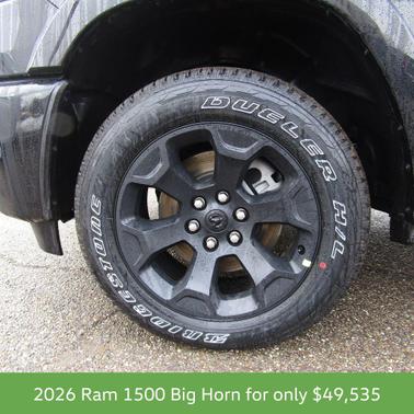 Diamond Black Crystal Pearlcoat 2026 RAM 1500 Big Horn/Lone Star