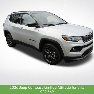Silver Zynith Metallic Clearcoat 2026 Jeep Compass Limited