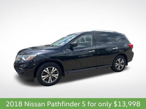 Magnetic Black 2018 Nissan Pathfinder S