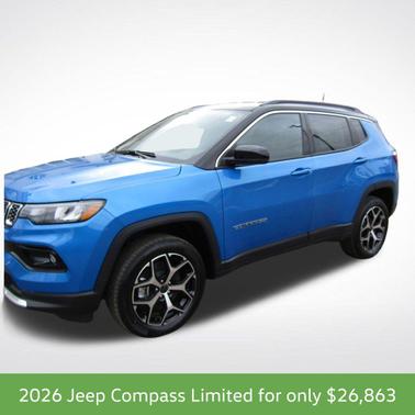 Hydro Blue Pearlcoat 2026 Jeep Compass Limited