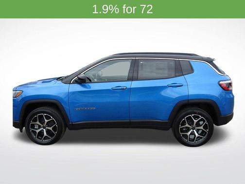 Hydro Blue Pearlcoat 2026 Jeep Compass Limited