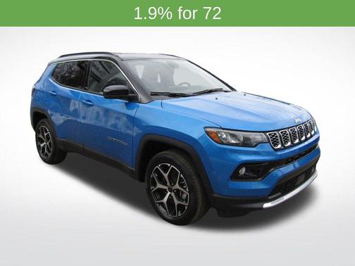Hydro Blue Pearlcoat 2026 Jeep Compass Limited