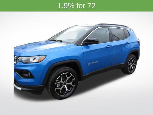 Hydro Blue Pearlcoat 2026 Jeep Compass Limited