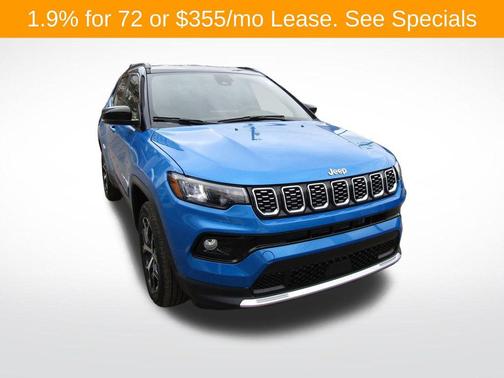 Hydro Blue Pearlcoat 2026 Jeep Compass Limited