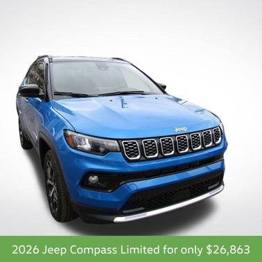 Hydro Blue Pearlcoat 2026 Jeep Compass Limited