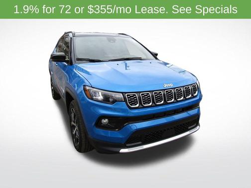 Hydro Blue Pearlcoat 2026 Jeep Compass Limited