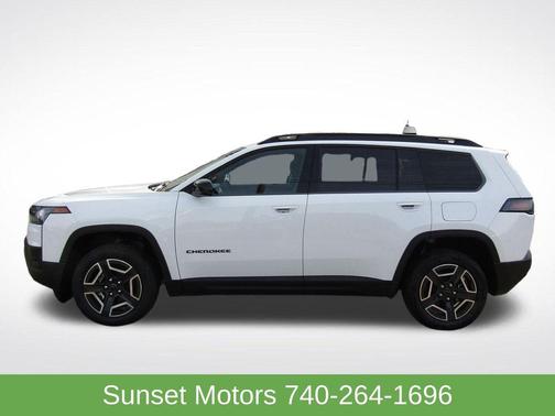 Bright White Clearcoat 2026 Jeep Cherokee Limited
