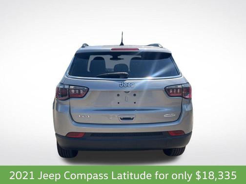 Billet Silver Metallic Clearcoat 2021 Jeep Compass Latitude