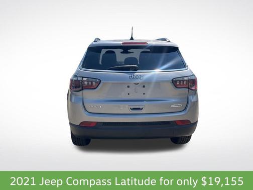 Billet Silver Metallic Clearcoat 2021 Jeep Compass Latitude