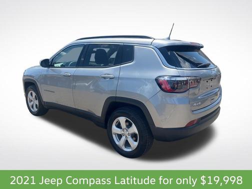 Billet Silver Metallic Clearcoat 2021 Jeep Compass Latitude