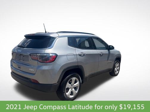 Billet Silver Metallic Clearcoat 2021 Jeep Compass Latitude