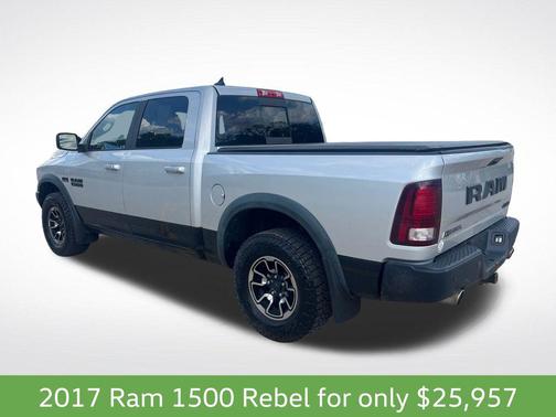 Bright Silver Metallic Clearcoat 2017 RAM 1500 Rebel