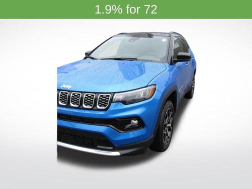 Hydro Blue Pearlcoat 2026 Jeep Compass Limited