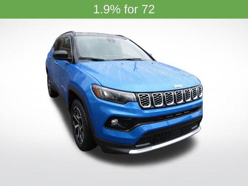 Hydro Blue Pearlcoat 2026 Jeep Compass Limited