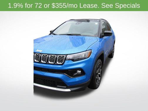 Hydro Blue Pearlcoat 2026 Jeep Compass Limited