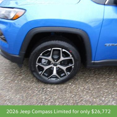 Hydro Blue Pearlcoat 2026 Jeep Compass Limited