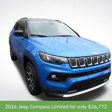 Hydro Blue Pearlcoat 2026 Jeep Compass Limited