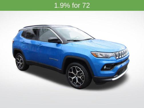Hydro Blue Pearlcoat 2026 Jeep Compass Limited