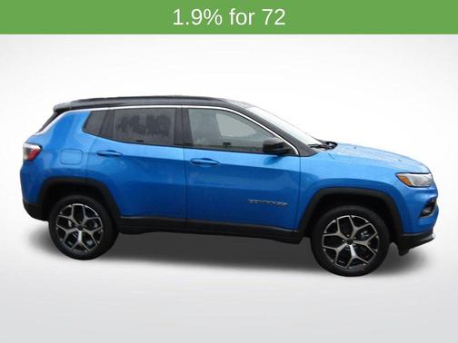 Hydro Blue Pearlcoat 2026 Jeep Compass Limited