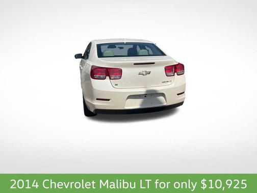 White Diamond Clearcoat 2014 Chevrolet Malibu 2LT