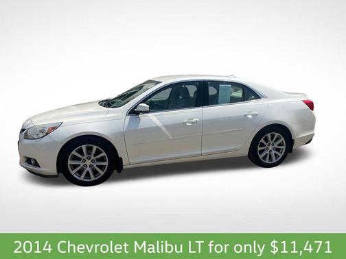 White Diamond Clearcoat 2014 Chevrolet Malibu 2LT