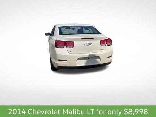 White Diamond Clearcoat 2014 Chevrolet Malibu 2LT