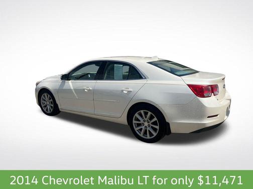 White Diamond Clearcoat 2014 Chevrolet Malibu 2LT
