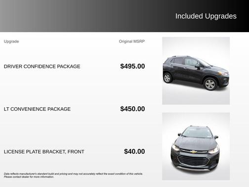 Nightfall Gray Metallic 2018 Chevrolet Trax LT