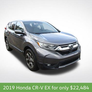 Sandstorm Metallic 2019 Honda CR-V EX