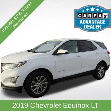 Summit White 2019 Chevrolet Equinox 1LT