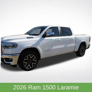 Ivory White Tri-Coat Pearlcoat 2026 RAM 1500 Laramie
