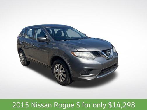 Gun Metallic 2015 Nissan Rogue S